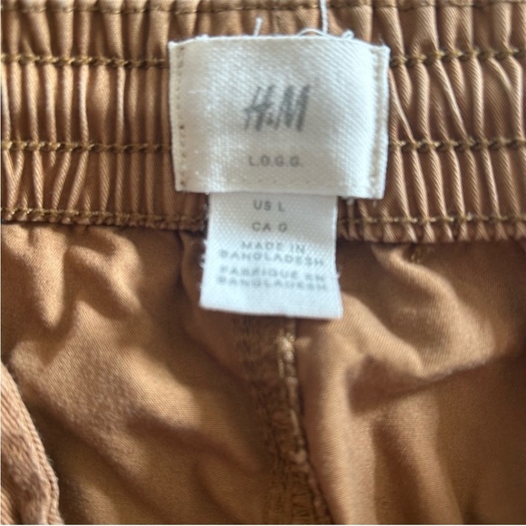 H&M Brown Drawstring Shorts - Picture 3 of 4